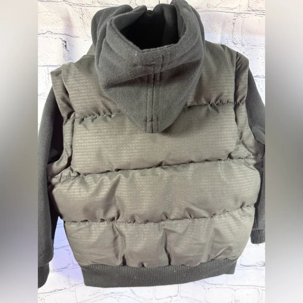 Warm Black Hooded Jacket